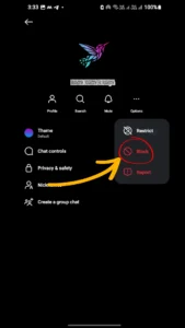Image/Screenshot: Block Someone on Instagram, Credit: Roy/Unplux