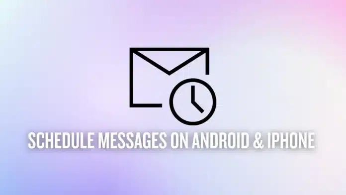 Schedule Text Messages on Android and iPhone (1) Image: Schedule Text Messages on Android and iPhone, Credit: Vikk/Unplux