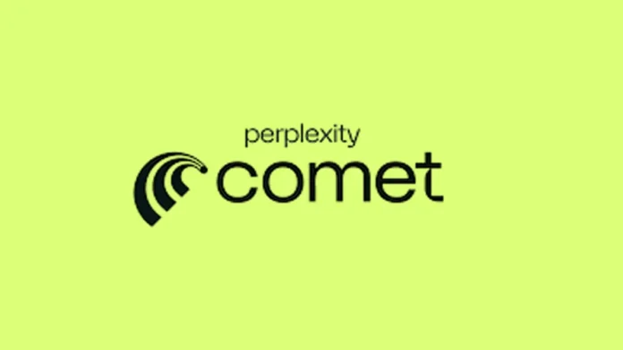 Image: Perplexity Comet Browser, Credit: Shiny/Unplux