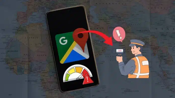 Image: Use Google Maps to avoid speed challan while driving, Credit: Shiny/Unplux